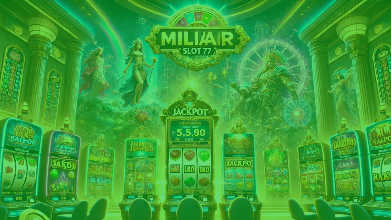 Slot Online dengan Jackpot Besar Miliarslot77